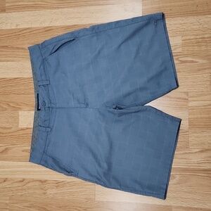 O'neill blue plaid shorts size 36